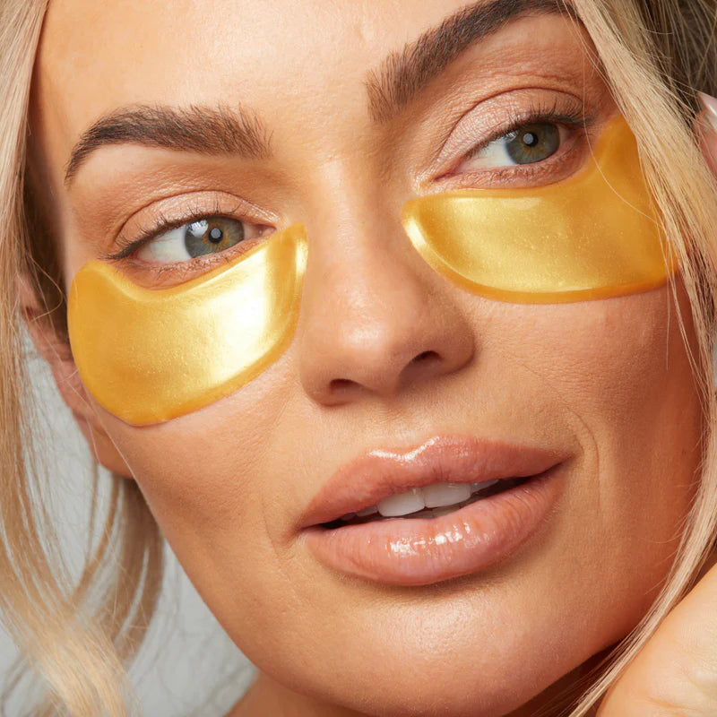 24K Gold & Kolagen Kristalna Maska za Oči