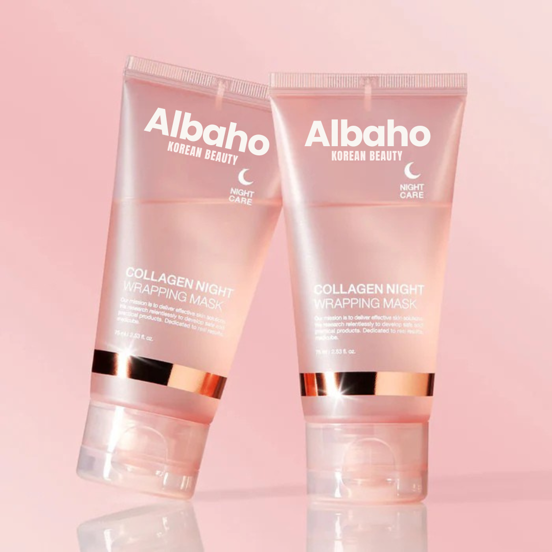 Μάσκα Νύχτας Περιτύλιξης Κολλαγόνου